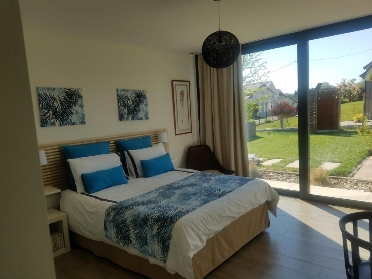 Le Jardin Des Pies Bed and Breakfast Manspach Exteriör bild